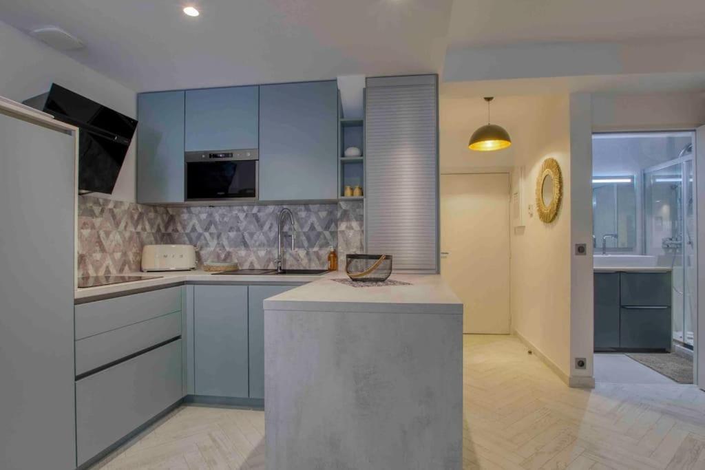 Appartement Piscine Tennis Acces Prive Plage Joia 滨海萨纳里 外观 照片