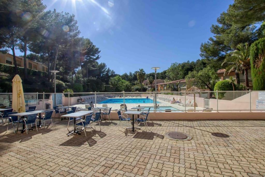 Appartement Piscine Tennis Acces Prive Plage Joia 滨海萨纳里 外观 照片
